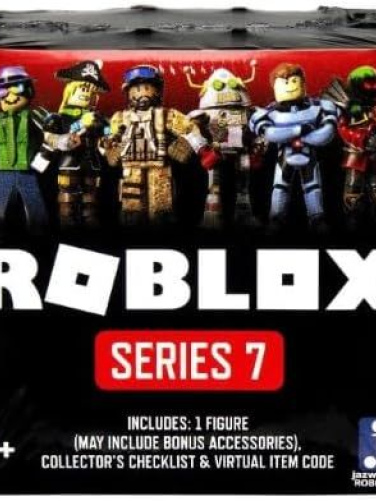 Roblox Action Collection - Series 7 Mystery Figure 6-Pack [Includes 6 Exclusive Virtual Items]